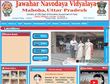 Tablet Screenshot of jnvmahoba.org